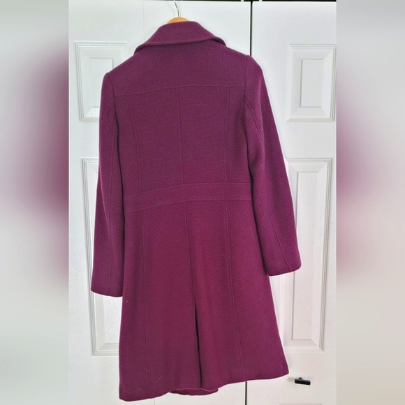 MARCIANO purple pea coat - Picture 2 of 8